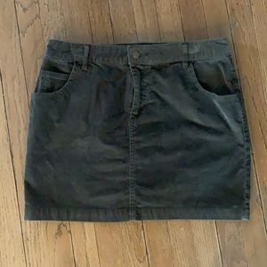 URBAN Outfitters BDG brown corduroy mini skirt